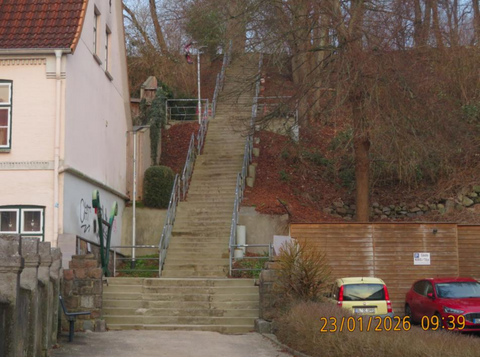 Treppenanlage Lollfuß 50a in Schleswig