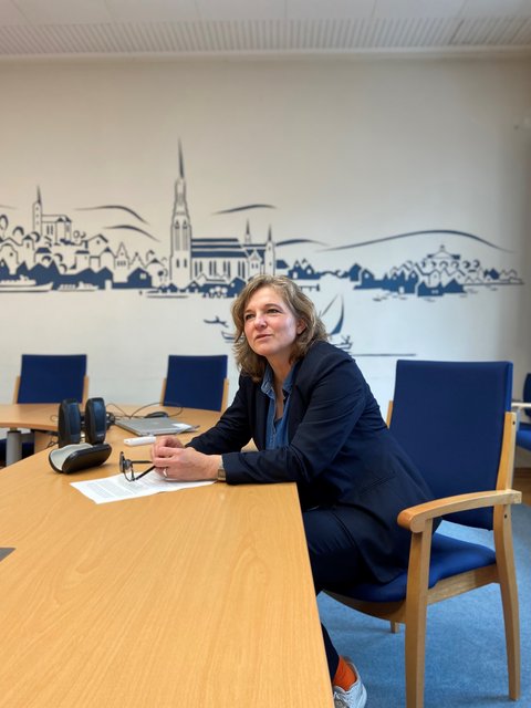 Fachdienstleitung Kultur und Tourismus der Stadt Schleswig - Carola Kemme im Gespräch