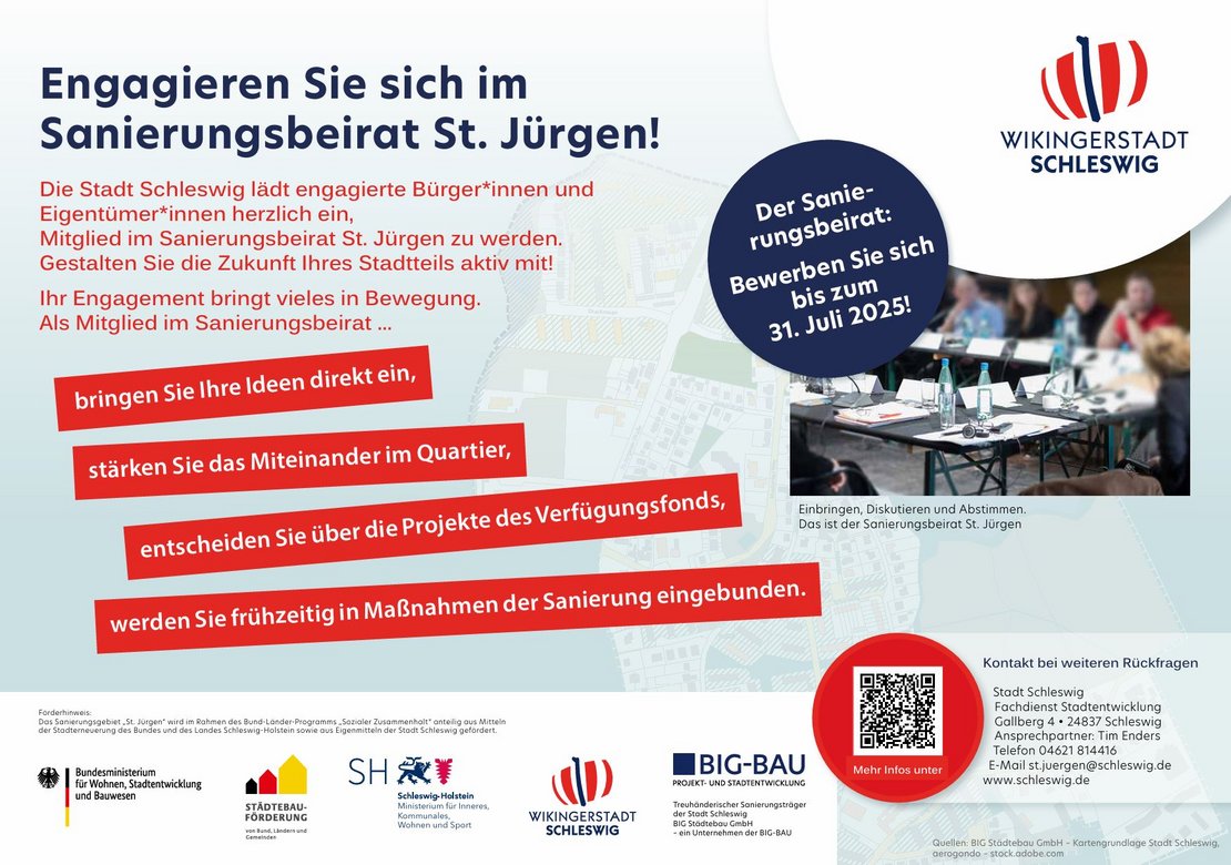 Bewerbung Sanierungsbeirat St. Jürgen