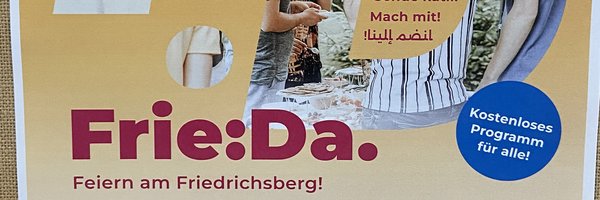 Plakat Straßenkulturfestival Frie:Da vom 21.–23.05.2026