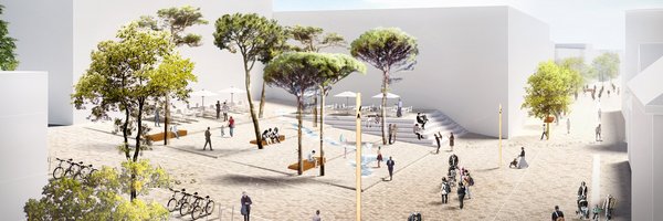 Visualisierung Perspektive Schleiterrassen am ehemaligen Hertiegelände