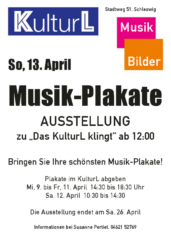 Ausstellung Musik-Plakate