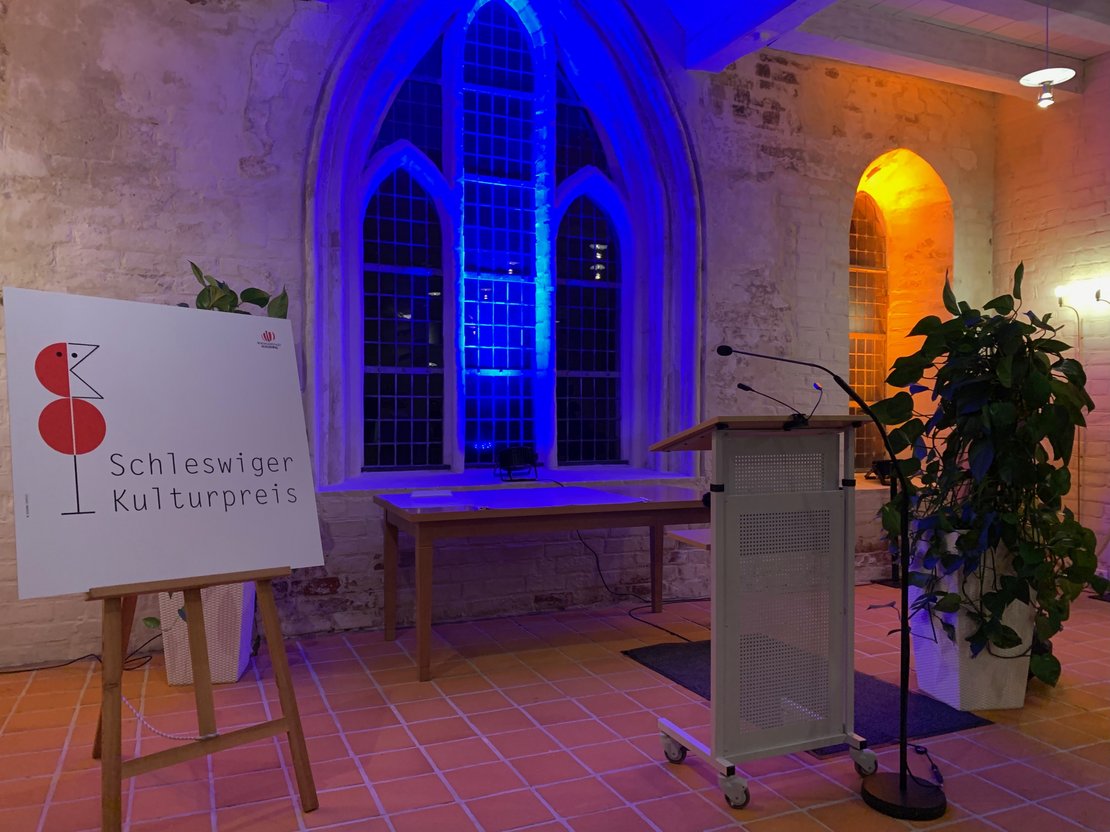 © Stadt Schleswig Gotischer Saal, festlich beleuchtet