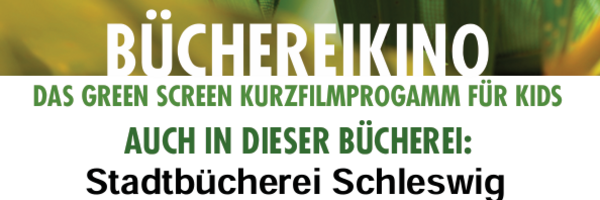 Das Bild zeigt grüne Werbe Plakat für das Greenscreen Festival 2025 mit einem Gecko im Mittelpunkt.