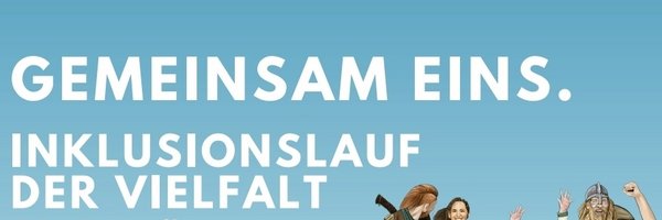 Plakat  „Inklusionslauf der Vielfalt: Gemeinsam Eins“, 19.09.2025