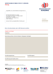 Antragsformular
