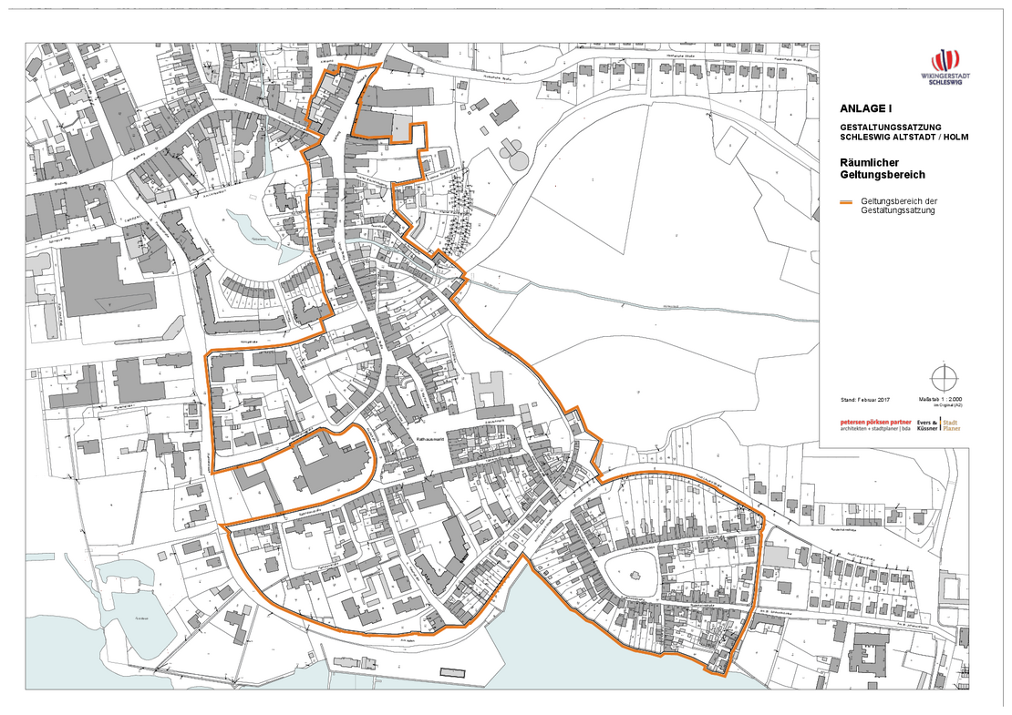 Gestaltungssatzung Altstadt und Holm - Geltungsbereich