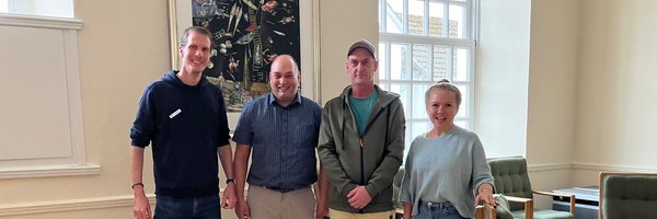 Tim Enders, Sachgebiet Stadtplanung, Gerrit Rußbült, Kategorie Anwohner, Dominic Franzen, Kategorie Grundstückseigentümer und Jagoda Vogt, Kategorie soziale Einrichtung
