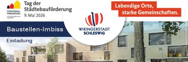 Einladung zum Baustellen-Imbiss im Parkhausquartier mit einer Grafik des Bürgerforums