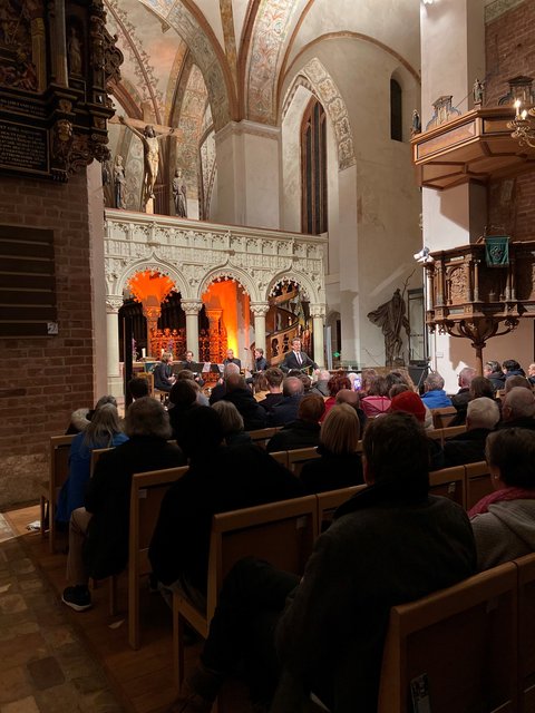 Roman Knižka und Bläserquintett Opus 45 im Dom