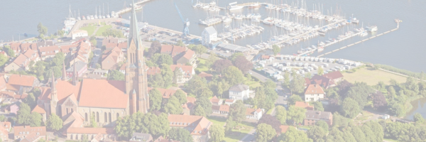 Luftaufnahme der Stadt Schleswig