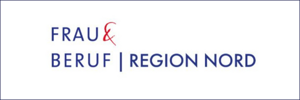 Grafik zeigt das Logo Frau und Beruf Region Nord